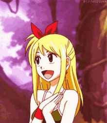 Lucy Heartfilia Matching GIF - Lucy Heartfilia Matching Anime GIFs