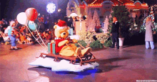 Disneyland Christmas GIF - Disneyland Christmas Winnie The Pooh GIFs