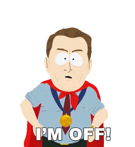 Im Off Al Gore Sticker - Im Off Al Gore South Park Stickers