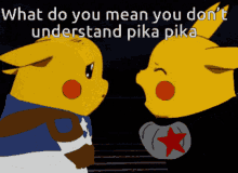 What Do You Mean You Dont Understand Pika Pika GIF - What Do You Mean You Dont Understand Pika Pika Pikachu GIFs