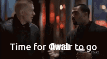Awab Time For Awab To Go GIF - Awab Time For Awab To Go Time To Go GIFs