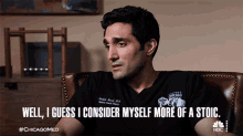 Well I Guess I Consider Myself More Of A Stoic Crockett Marcel GIF - Well I Guess I Consider Myself More Of A Stoic Crockett Marcel Chicago Med GIFs