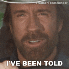 ive been told cordell walker walker texas ranger someone mentioned it i was informed
