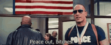 Other Guys Peace Out Bitches GIF - Other Guys Peace Out Bitches Sunglasses GIFs
