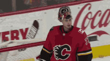Calgary Flames David Rittich GIF - Calgary Flames David Rittich Goalie GIFs