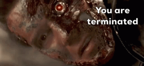 The Terminator You Are Terminated GIF - The Terminator You Are Terminated Youre Fired GIFs