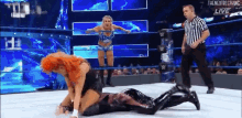Becky Lynch Natalya GIF - Becky Lynch Natalya Wwe GIFs