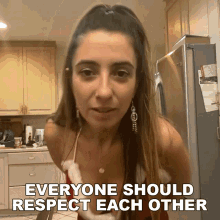 Everyone Should Respect Each Other Lauren Francesca GIF - Everyone Should Respect Each Other Lauren Francesca Iwantmylauren GIFs