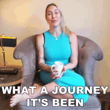 What A Journey Its Been Tracy Kiss GIF - What A Journey Its Been Tracy Kiss Its A Great Journey GIFs