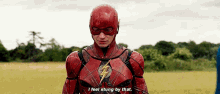 Justice League The Flash GIF - Justice League The Flash I Feel Stung By That GIFs