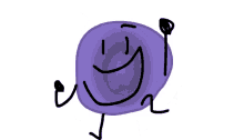 purple happy