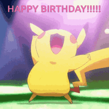 Happy Birthday Pokemon GIF - Happy Birthday Pokemon Dance GIFs
