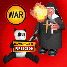 Blame It On Religion War GIF - Blame It On Religion Religion War GIFs
