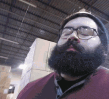 selfie beard man mad