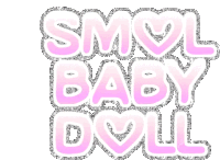 Smol Baby Sticker - Smol Baby Glittery Stickers