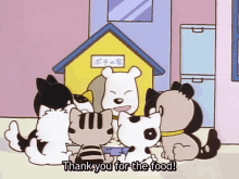 Tama And Friends Thank You GIF - Tama And Friends Thank You Food GIFs