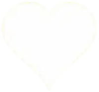 a red heart with the word gilma on it