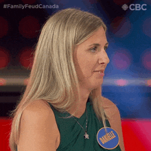 Nodding Danielle GIF - Nodding Danielle Family Feud Canada GIFs