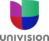 a logo for a company called univision with a red green and blue u