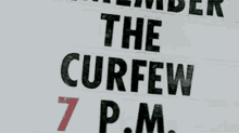 The Curfew Seven Pm GIF - The Curfew Seven Pm 7pm GIFs