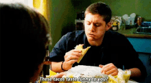 These Tacos Taste Funny To You Jensen Ackles GIF - These Tacos Taste Funny To You Jensen Ackles Dean Winchester GIFs