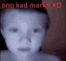 Blue Kid Screaming Marko Marko GIF - Blue Kid Screaming Marko Marko Screaming GIFs