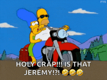 Cool Motorcycle GIF - Cool Motorcycle The Simpsons GIFs