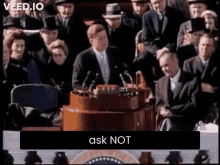 Famous Foxes Ask Not GIF - Famous Foxes Ask Not Jfk GIFs