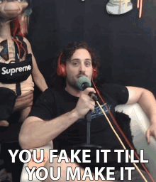 You Fake It Toll You Make It Try Your Best GIF - You Fake It Toll You Make It Try Your Best Just Do It GIFs