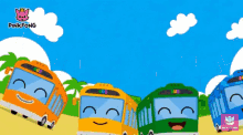 buses excited
