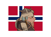 Viking Norway Sticker - Viking Norway Norsk Stickers