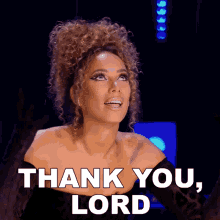 Thank You Lord Leona Lewis GIF - Thank You Lord Leona Lewis Queen Of The Universe GIFs