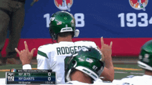 New York Jets Aaron Rodgers GIF - New York Jets Aaron Rodgers Jets GIFs