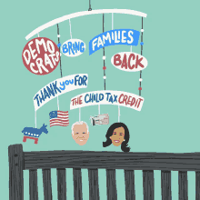 Democrats Bring Families Back Together Thank You For The Child Tax Credit GIF - Democrats Bring Families Back Together Thank You For The Child Tax Credit Taxes GIFs