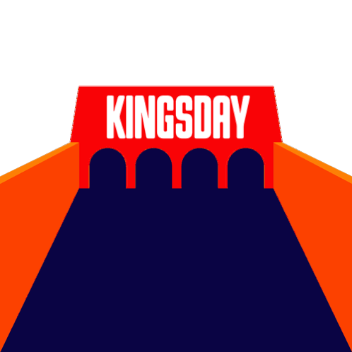 Kings Day Spinnin Records Sticker - Kings Day Spinnin Records Stickers