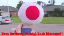 Sml Toad GIF - Sml Toad Does Anybody Want A Back Massage GIFs