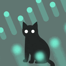 Ecatge Black Cat GIF - Ecatge Ecat Black Cat GIFs