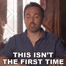 This Isnt The First Time Derek Muller GIF - This Isnt The First Time Derek Muller Veritasium GIFs