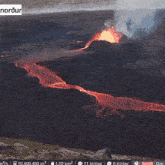 volcano volcano eruption lava moron darwin