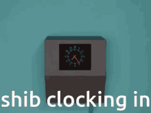 Shib Clocking In GIF - Shib Clocking In Elshibuya GIFs