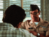 a man in a military uniform with the name garcia on his uniform