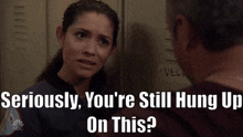 Chicago Fire Stella Kidd GIF - Chicago Fire Stella Kidd Seriously Youre Still Hung Up On This GIFs