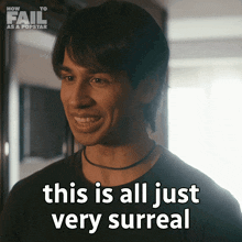 This Is All Just Very Surreal Vivek GIF - This Is All Just Very Surreal Vivek How To Fail As A Popstar GIFs