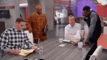 When You Finally Feel Comfortable Being Yourself GIF - Anthony Anderson Sit Down Meeting GIFs