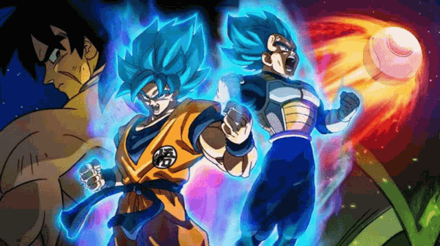 Goku Vegeta GIF - Goku Vegeta Dragon Ball Supr - Discover & Share GIFs