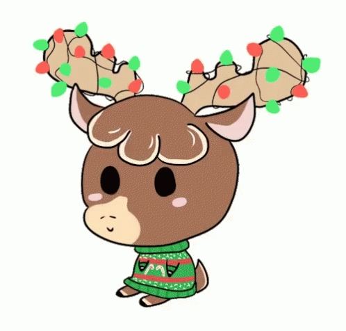 Cute Christmas GIF - Cute Christmas Reindeer - Discover & Share GIFs