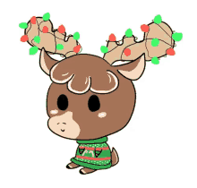 Cute Christmas GIF - Cute Christmas Reindeer GIFs