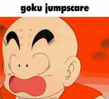 Goku Jumpscare GIF - Goku Jumpscare GIFs