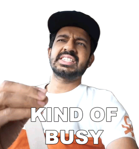 Kind Of Busy Faisal Khan Sticker - Kind Of Busy Faisal Khan Fasbeam Stickers
