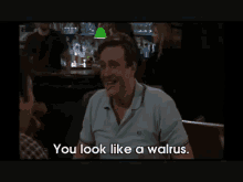 Ted The Walrus GIF - Himym Audio Bloopers GIFs